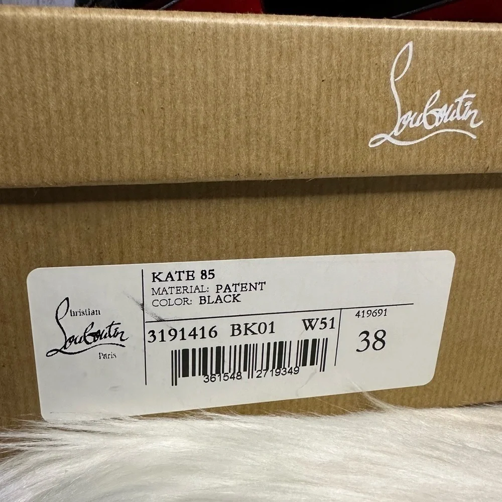 CHRISTIAN LOUBOUTIN kate 85 patent leather heels - Picture 13 of 13